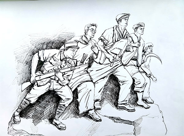 我的动感七“一” • 活动 | 画笔下的红色上海